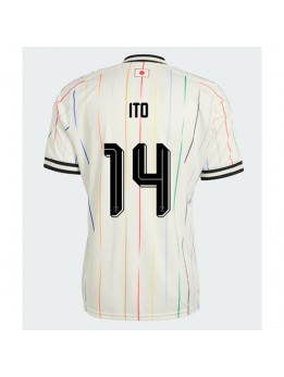 Moški Nogometna dresi replika Japonska Junya Ito #14 Gostujoči SP 2026 Kratek rokav